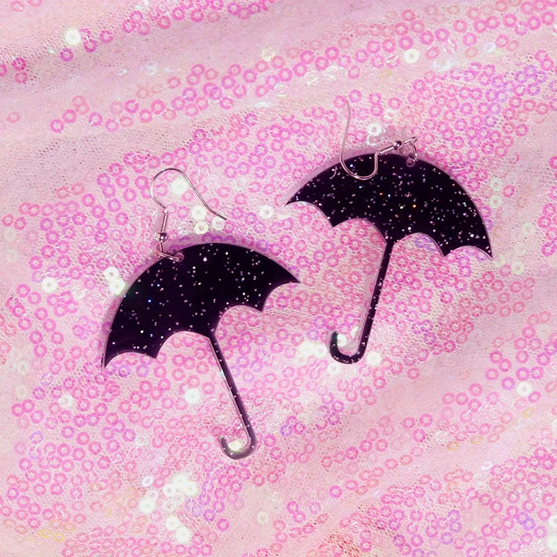 Y2k Earrings For Women Hip Hop Pink Cute Alien Set