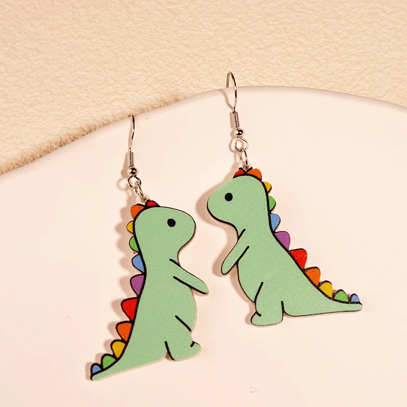 Alien Earrings For Women Girls Hip Hop Cute
