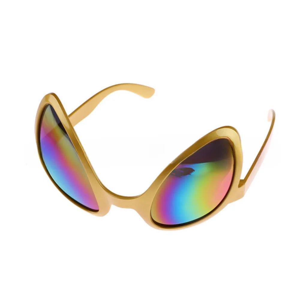 Funny Alien Glasses Men Woman Fashion Rainbow Lenses