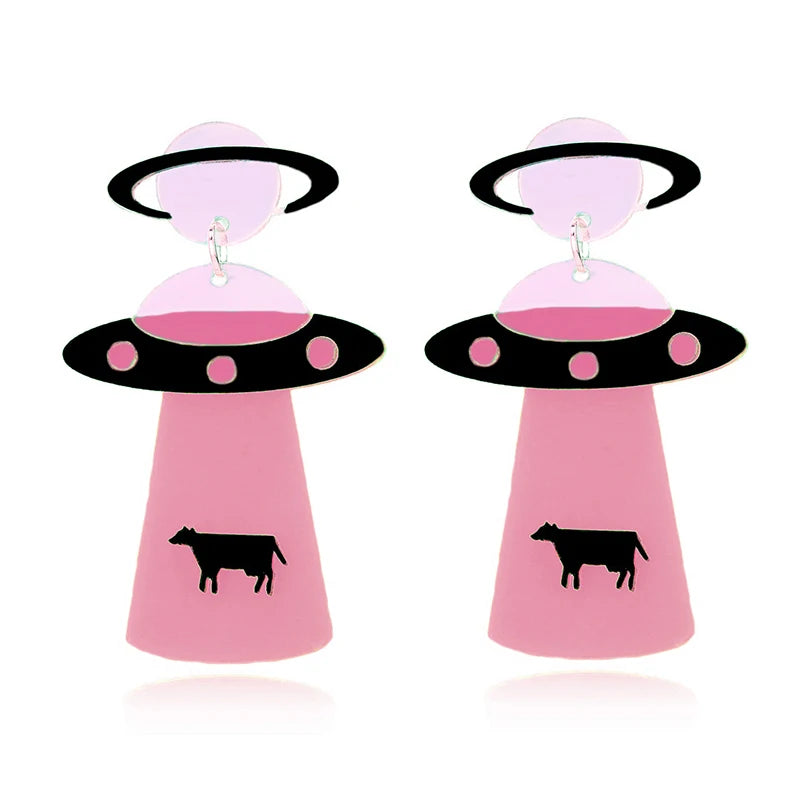 Earrings For Women Girls Hip Hop Cute