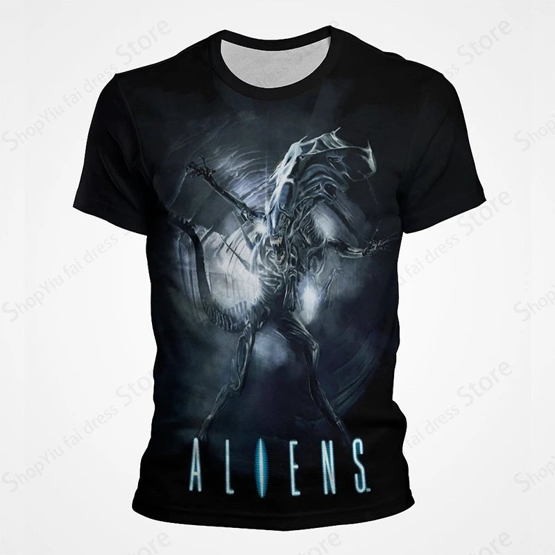 Movies Alien Mutation 3d Print Tshirt Men Women