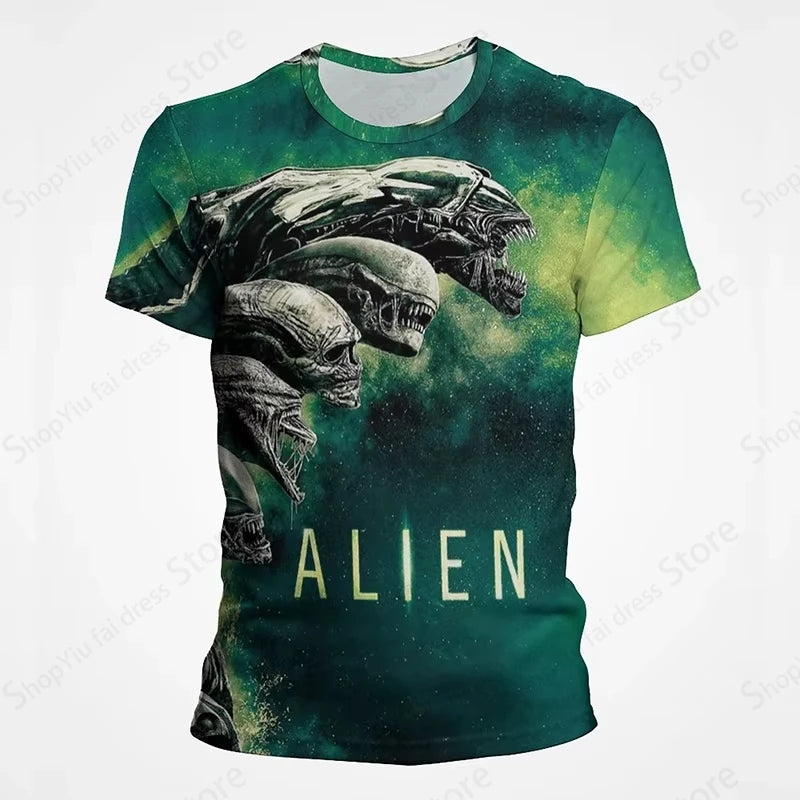 Movies Alien Mutation 3d Print Tshirt Men Women
