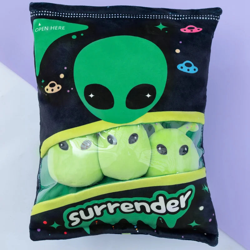 New a Bag of Alien Mini Pudding Plush Toy