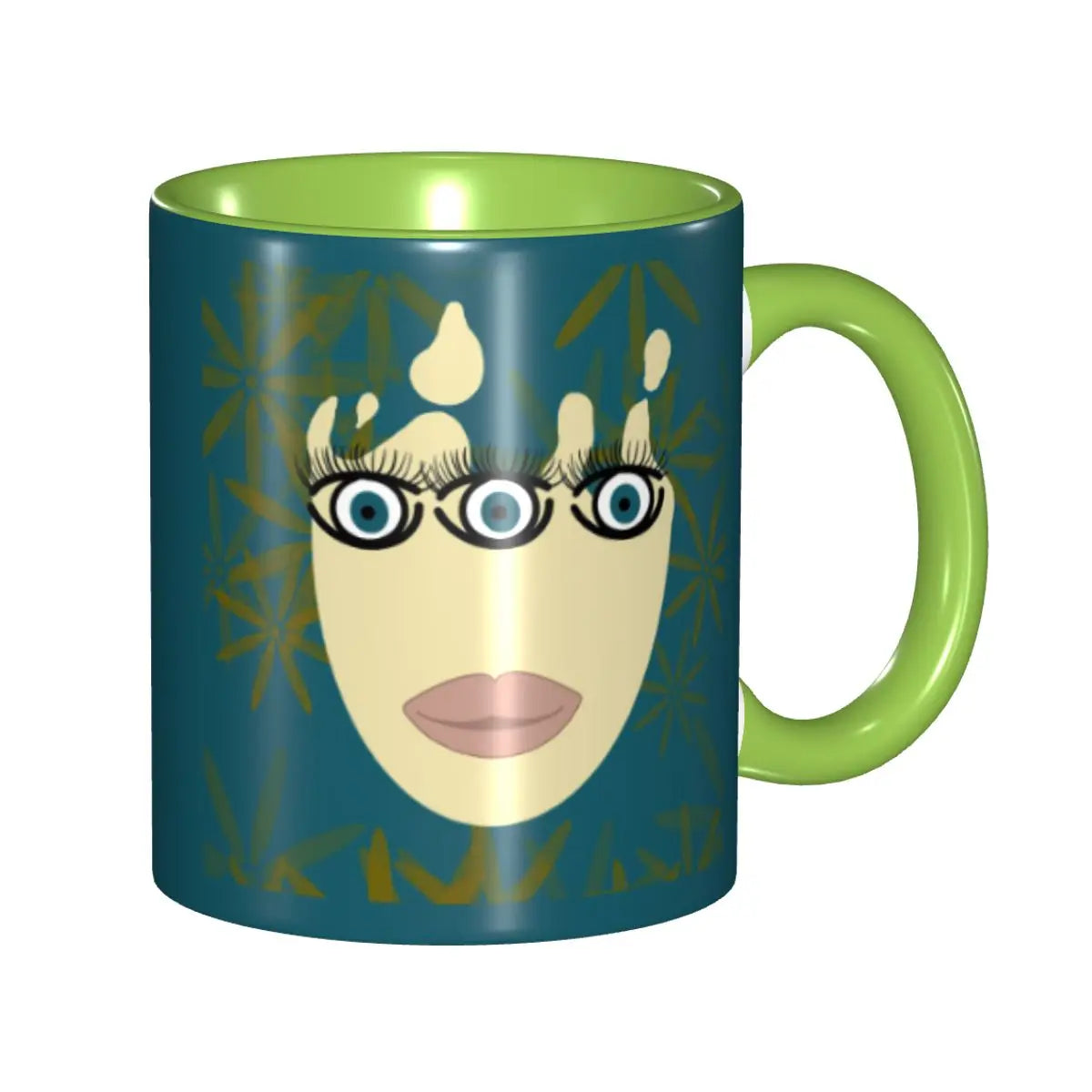 Melting Alien Woman Trippy Mug