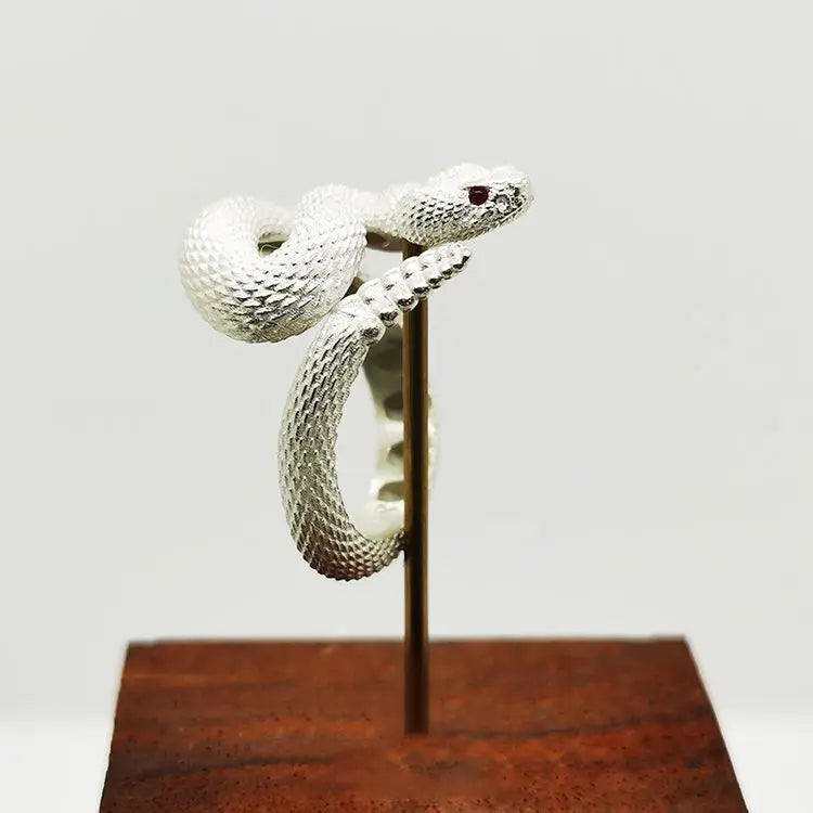 Vintage Snake Ring Adjustable Opening
