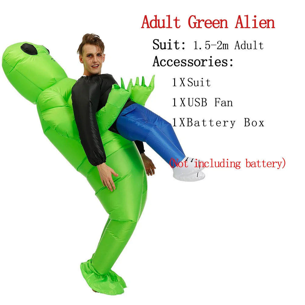 ET Alien inflatable suit Alien Monster Inflatable Costume