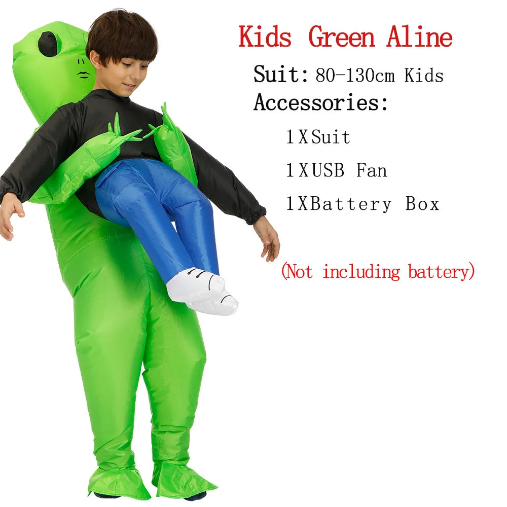ET Alien inflatable suit Alien Monster Inflatable Costume