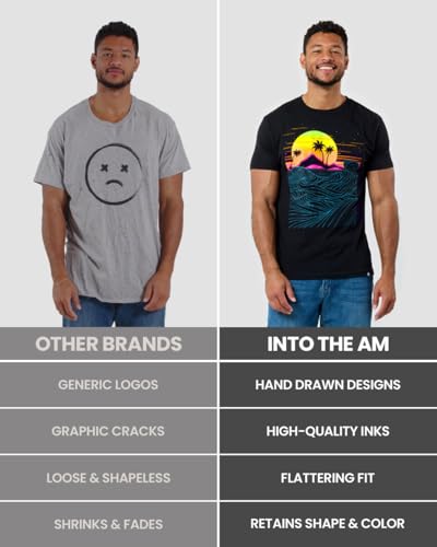 Cool Graphic T-Shirts for Men S - 4XL Premium Quality Unique Graphic Art Tees