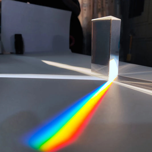 Rainbow Prisma Triangular Prism Crystal Glass
