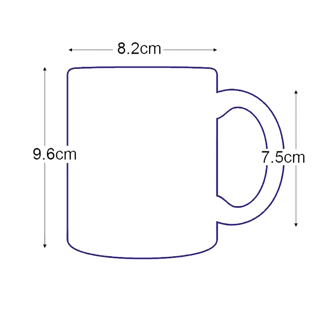 New Space Planet Heat Sensitive Mug Anime