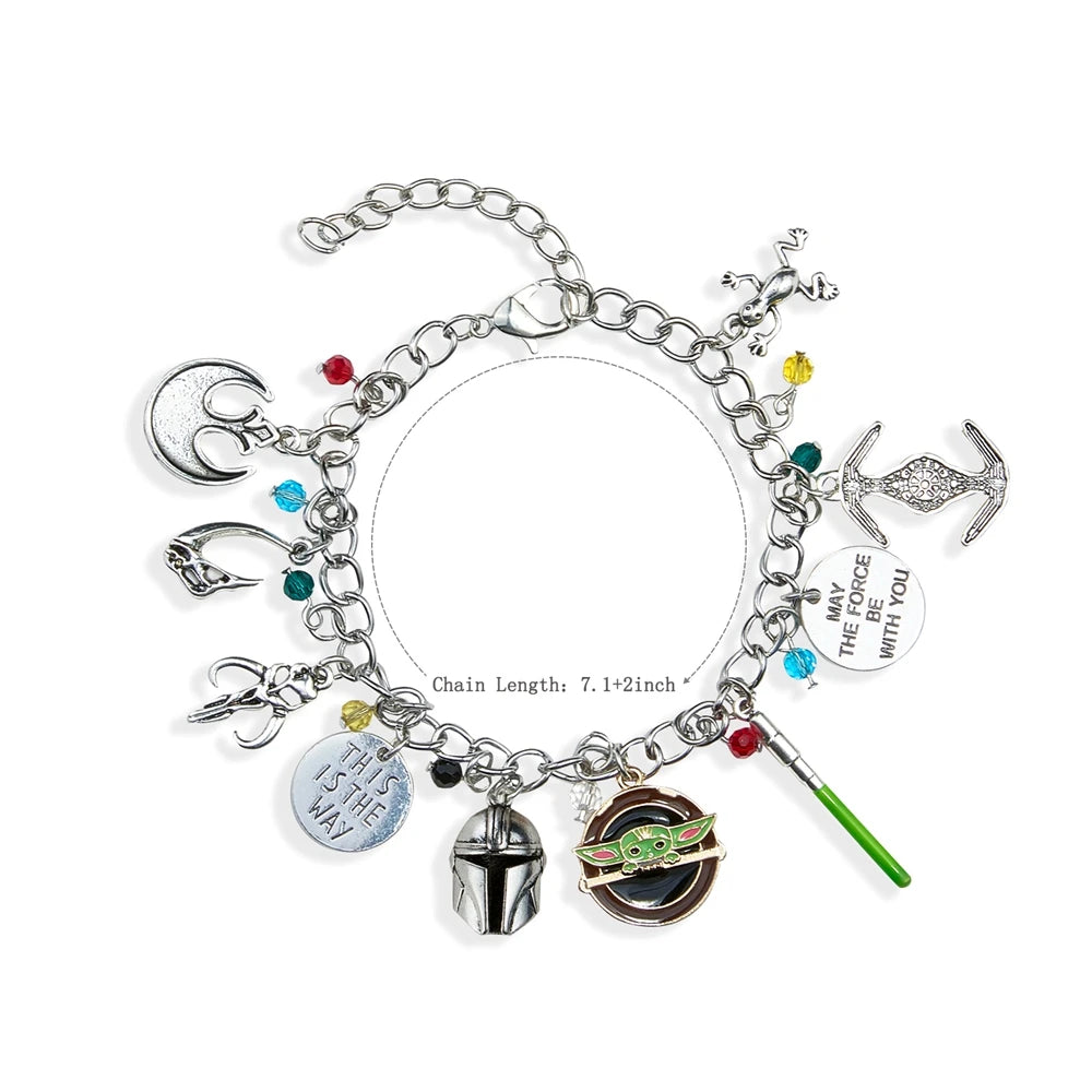 Classic Movie Star Wars Charm Bracelet