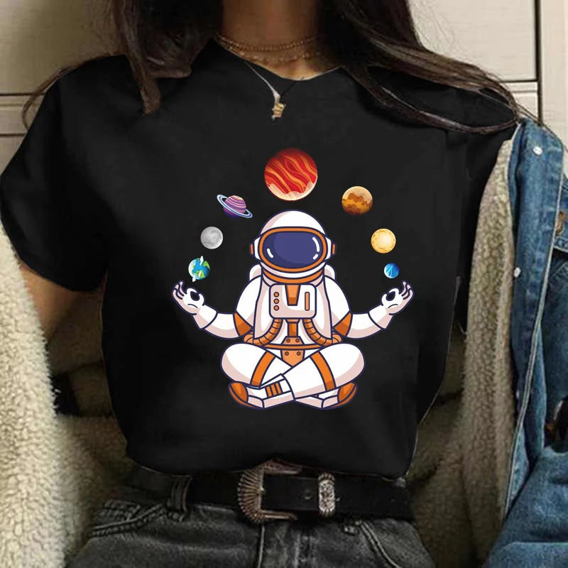 Harajuku Funny Aesthetic T-shirt Women