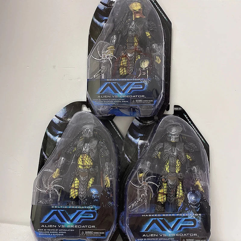Celtic Predator Masked Scar Alien Action Figure
