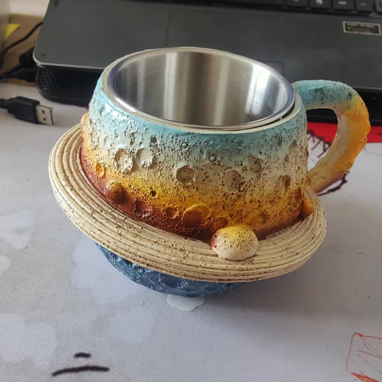Planetary Mug Collection Cosmic Resin Cups