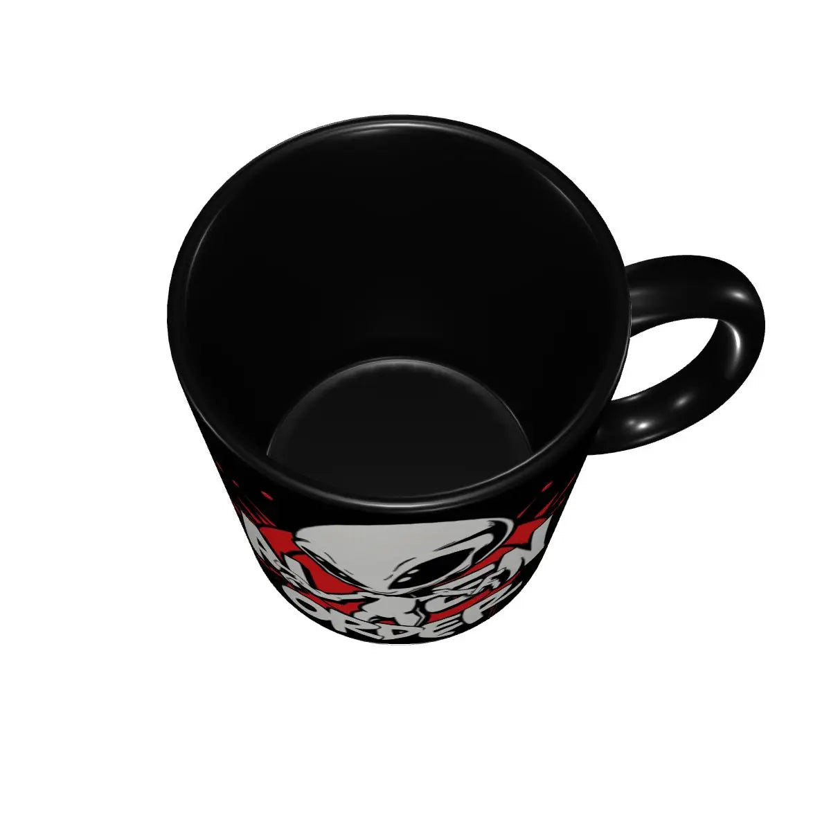 Ignore Alien Orders Street Art Mug Funny Ceramic Coffee Cups