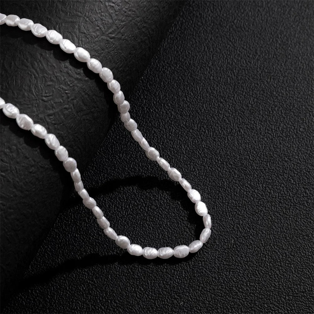 Baroque Alien Pearl Necklace Men's And woman