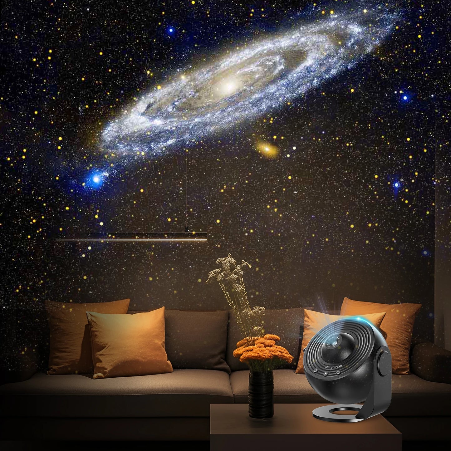 Galaxy Projector, Planetarium Star Projector Realistic Starry Sky Night Light for Kids Bedroom
