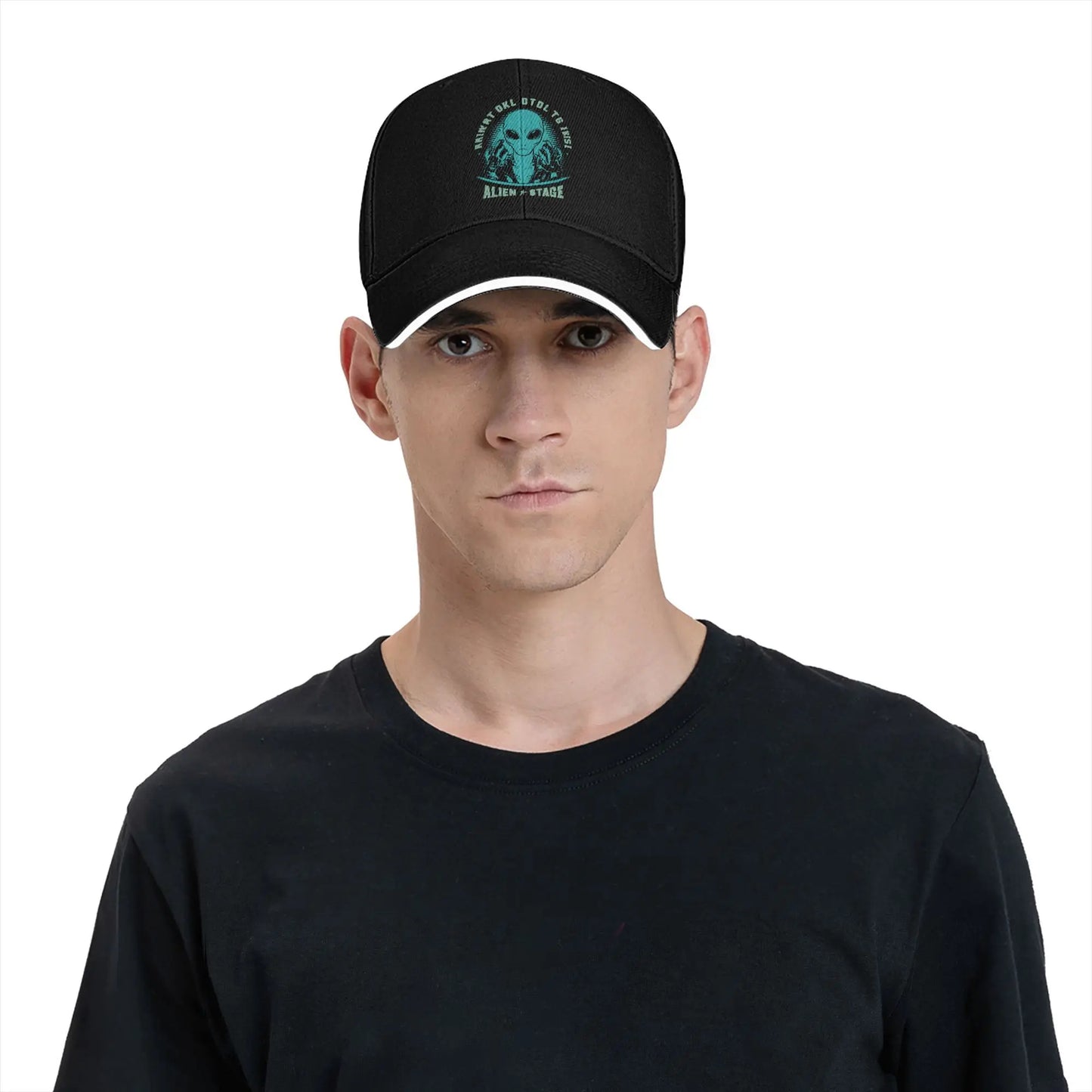 Cartoon Alien Stage Baseball Cap Classic Trucker