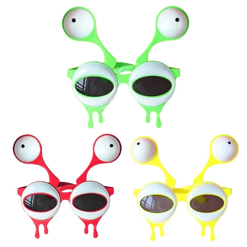 Funny Alien Sunglasses Hawaiian Summer Props