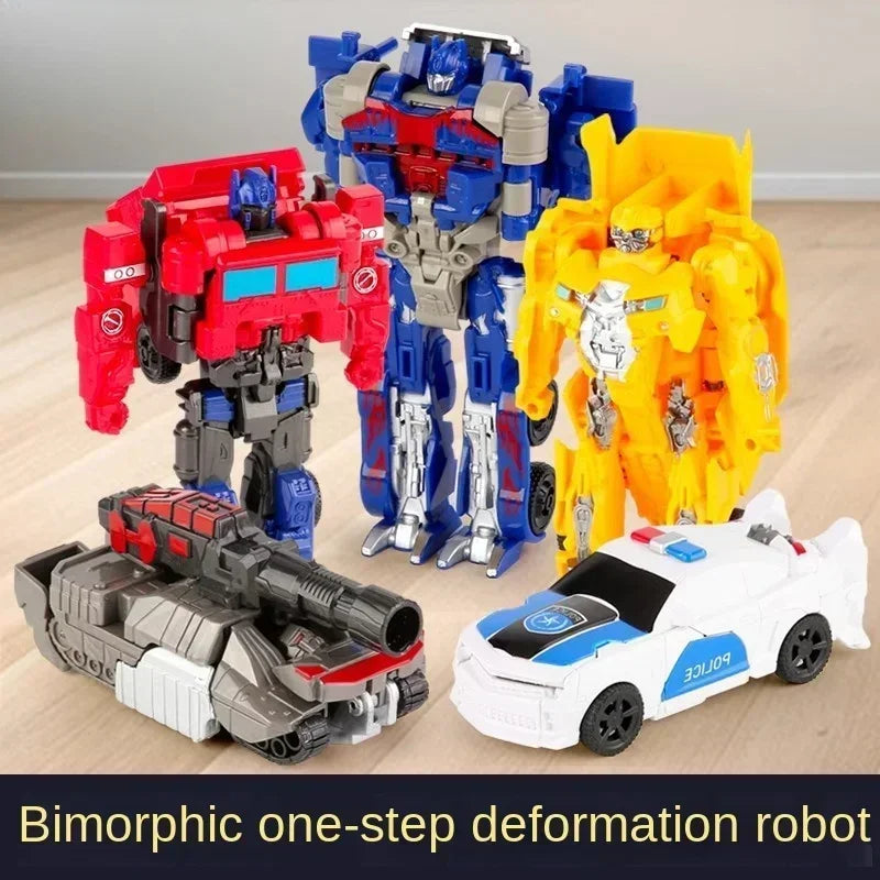 Transformation Car Anime Robot Model