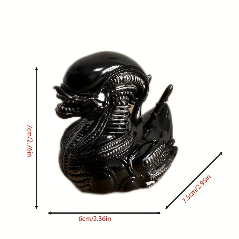 Alien Duck Resin Statue Evil Alien Duck Ornament