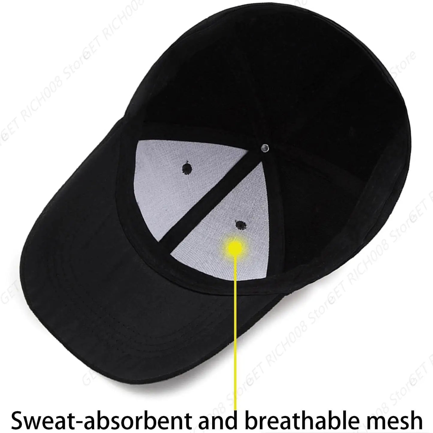 Alien Face Baseball Cap Adjustable Dad Hat
