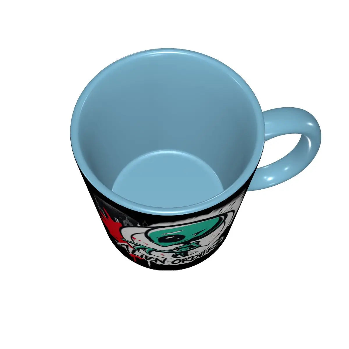 Graffiti Style Ignore Alien Orders Art Mug