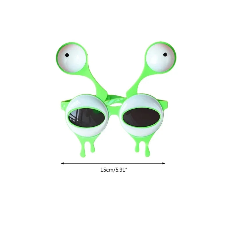 Funny Alien Sunglasses Hawaiian Summer Props