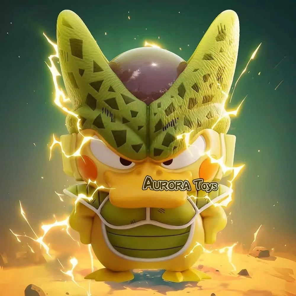 Anime Figure Dragon Ball Z Cell Cosplay Psyduck Cell