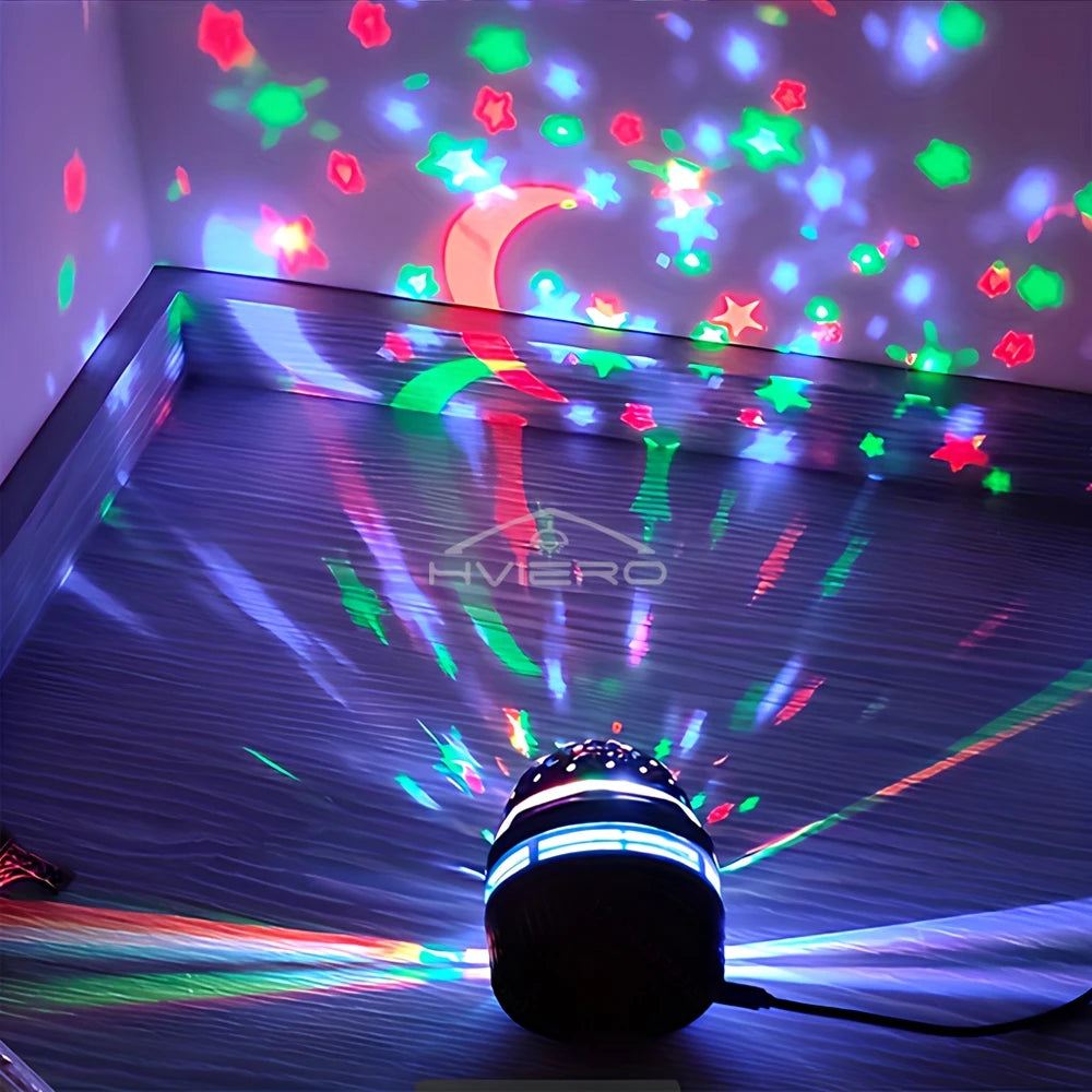 Galaxy Night Light Projector USB Table Lamp
