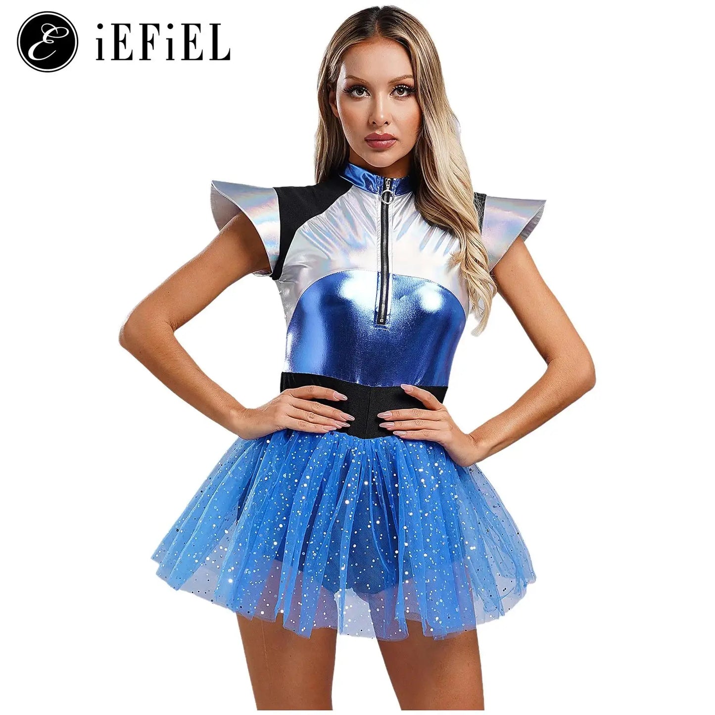 Woman's Outerspace Astronaut Alien Robot Cosplay
