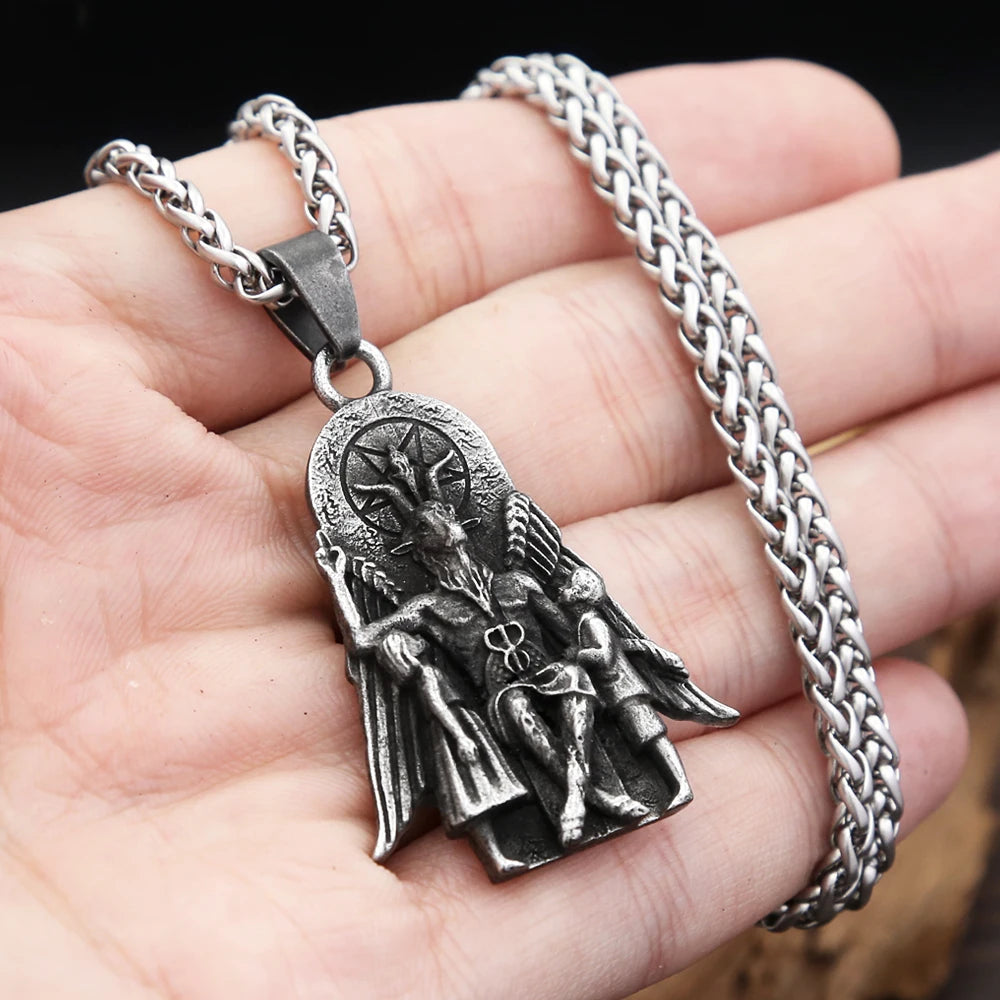 New Vintage Baphomet Charm Pendant