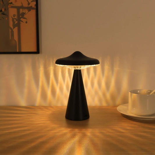 Novel UFO night light LED desk light USB charging