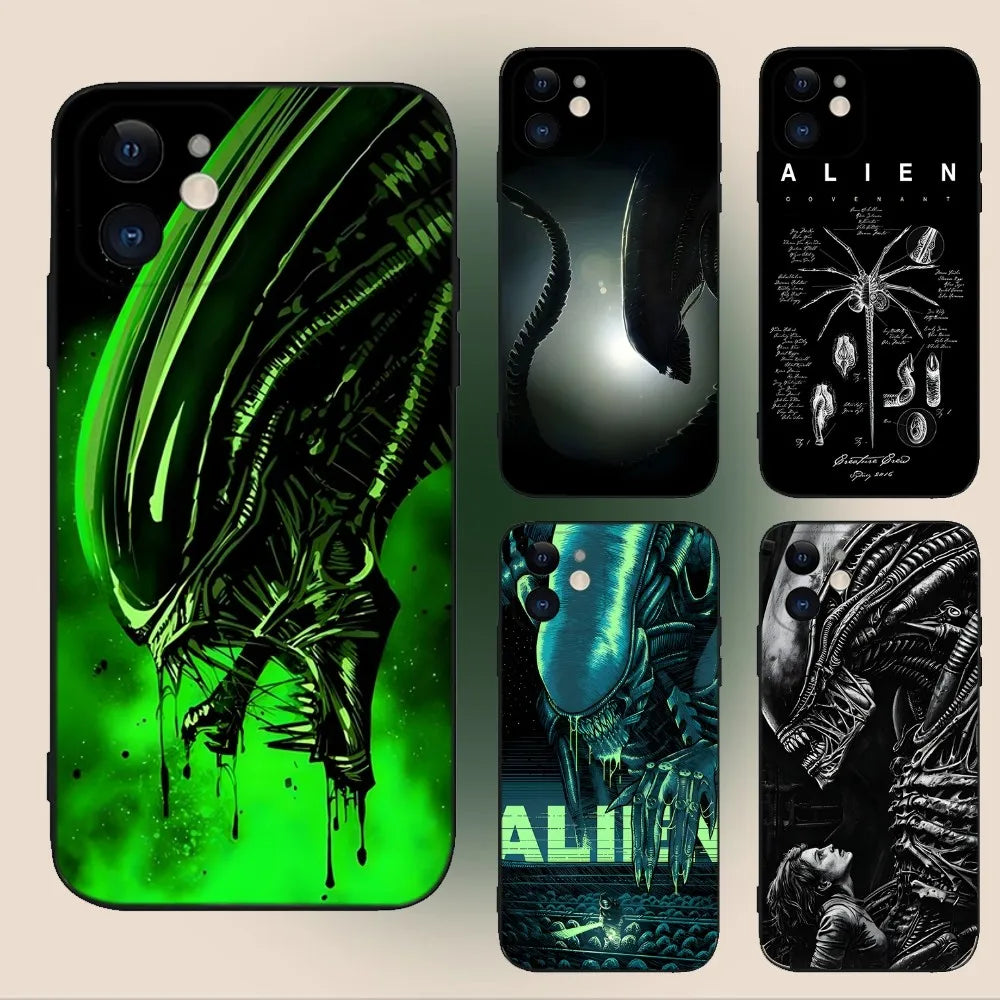 Alien Xenomorph Phone Case For iPhones