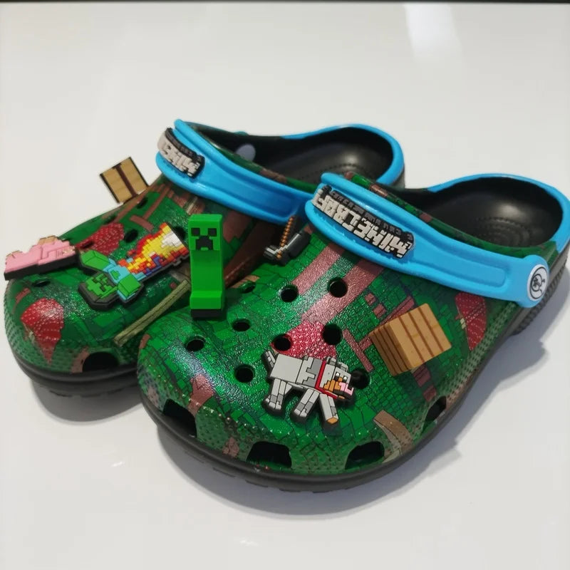 Minecraft Themed Children's Shoes Outdoor Leisure