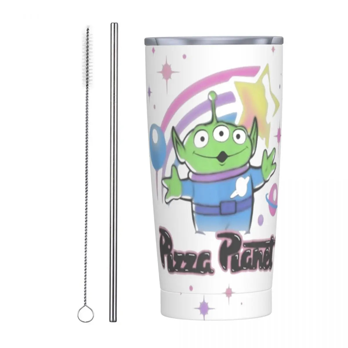 Stainless Steel Tumbler Toy Story Alien Thermal Mug planet airbrush Heat Preservation Cold Drink Mugs Cup