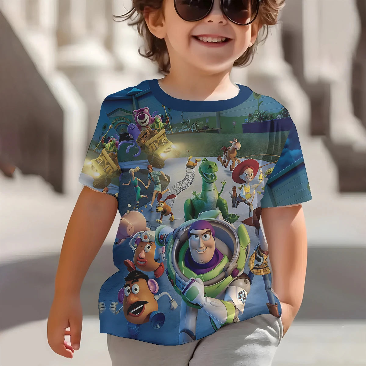 3D Print Toy Story Buzz Lightyear  T-Shirt
