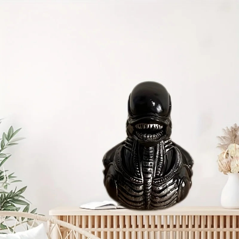 Alien Duck Resin Statue Evil Alien Duck Ornament