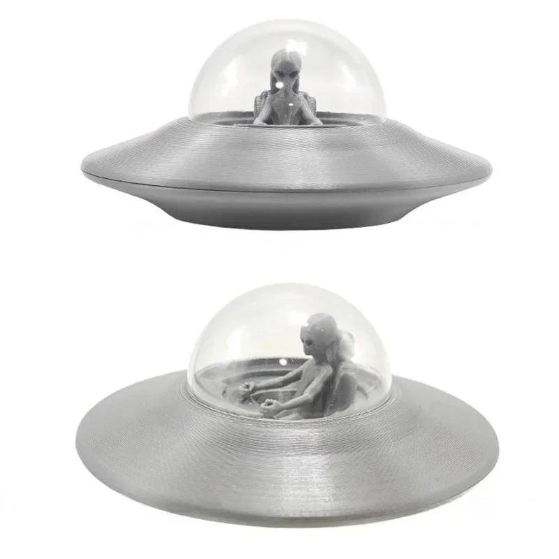 New Flying Saucer Alien 3d Action Figure Toys High Quality Toys Model 3d Printed