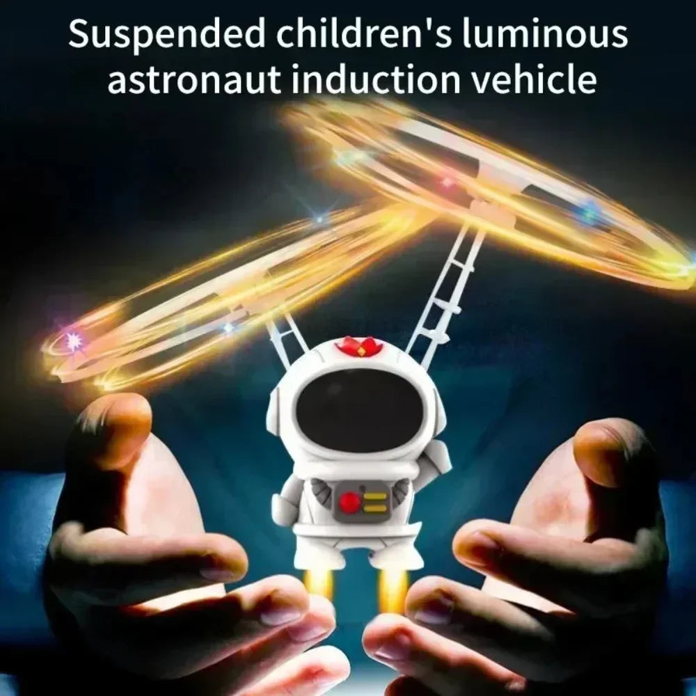Levitating Luminous Flying Robot Astronaut Toy