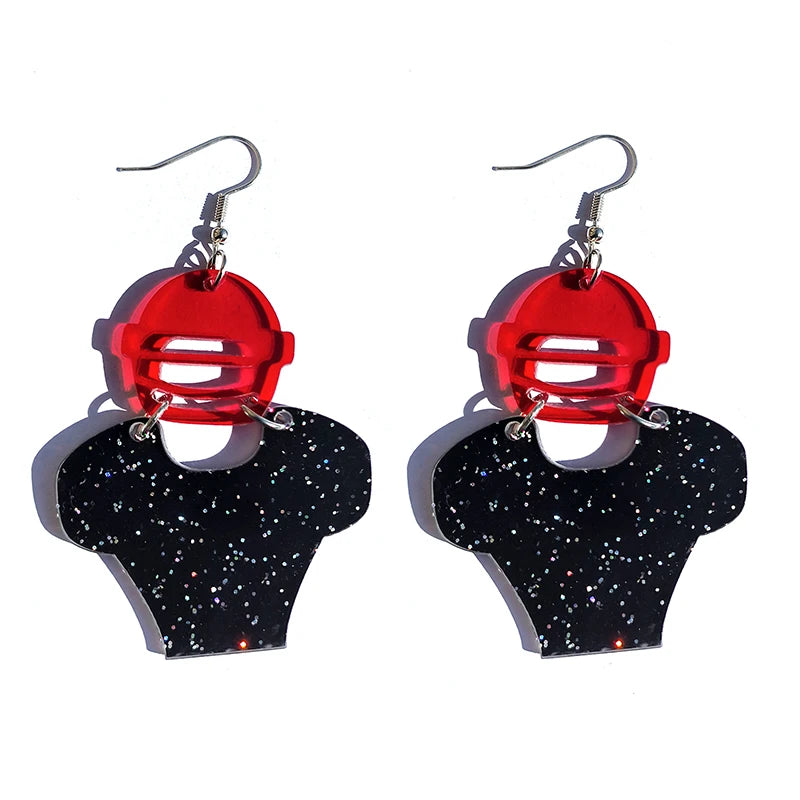 Earrings For Women Girls Hip Hop Cute