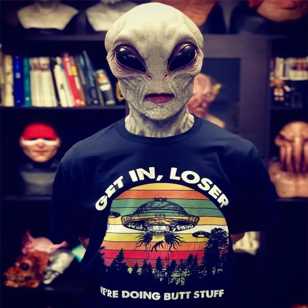 Halloween Alien Mask Cosplay Horror UFO
