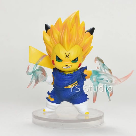 Anime Dragon Ball Figure Vegeta Cos Pikachu Figure