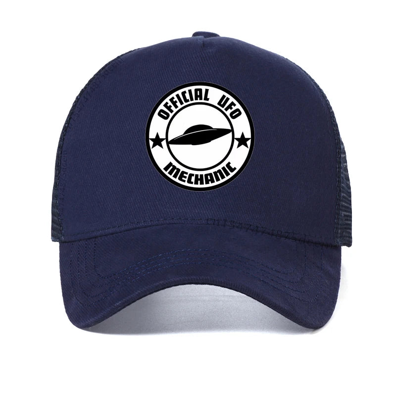 Official UFO Mechanic Funny Baseball Cap