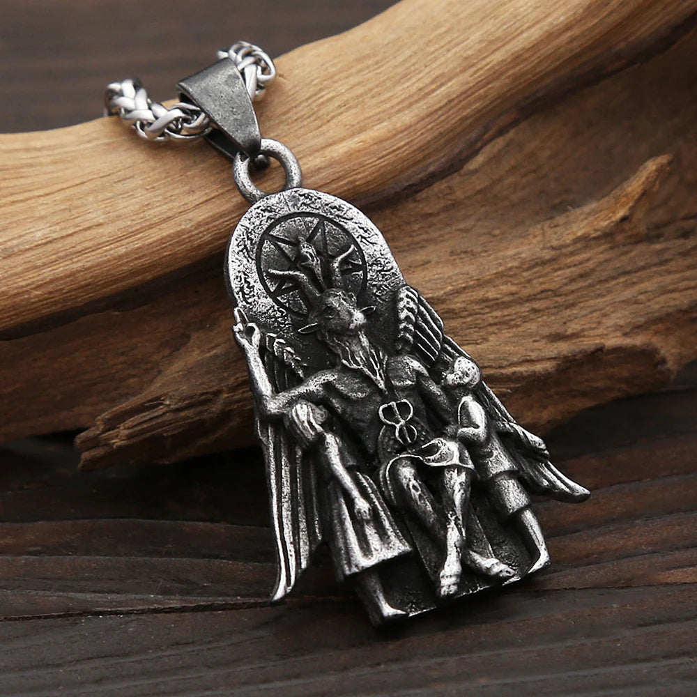 New Vintage Baphomet Charm Pendant