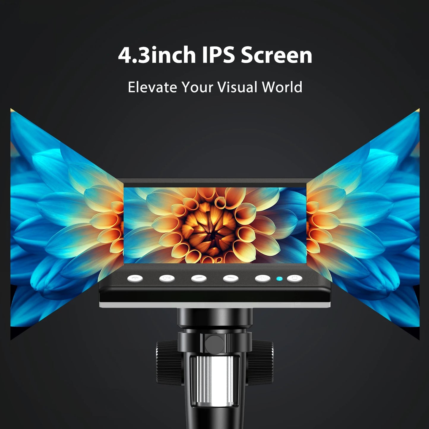 Digital Microscope 1000X Coin Microscope 1080P