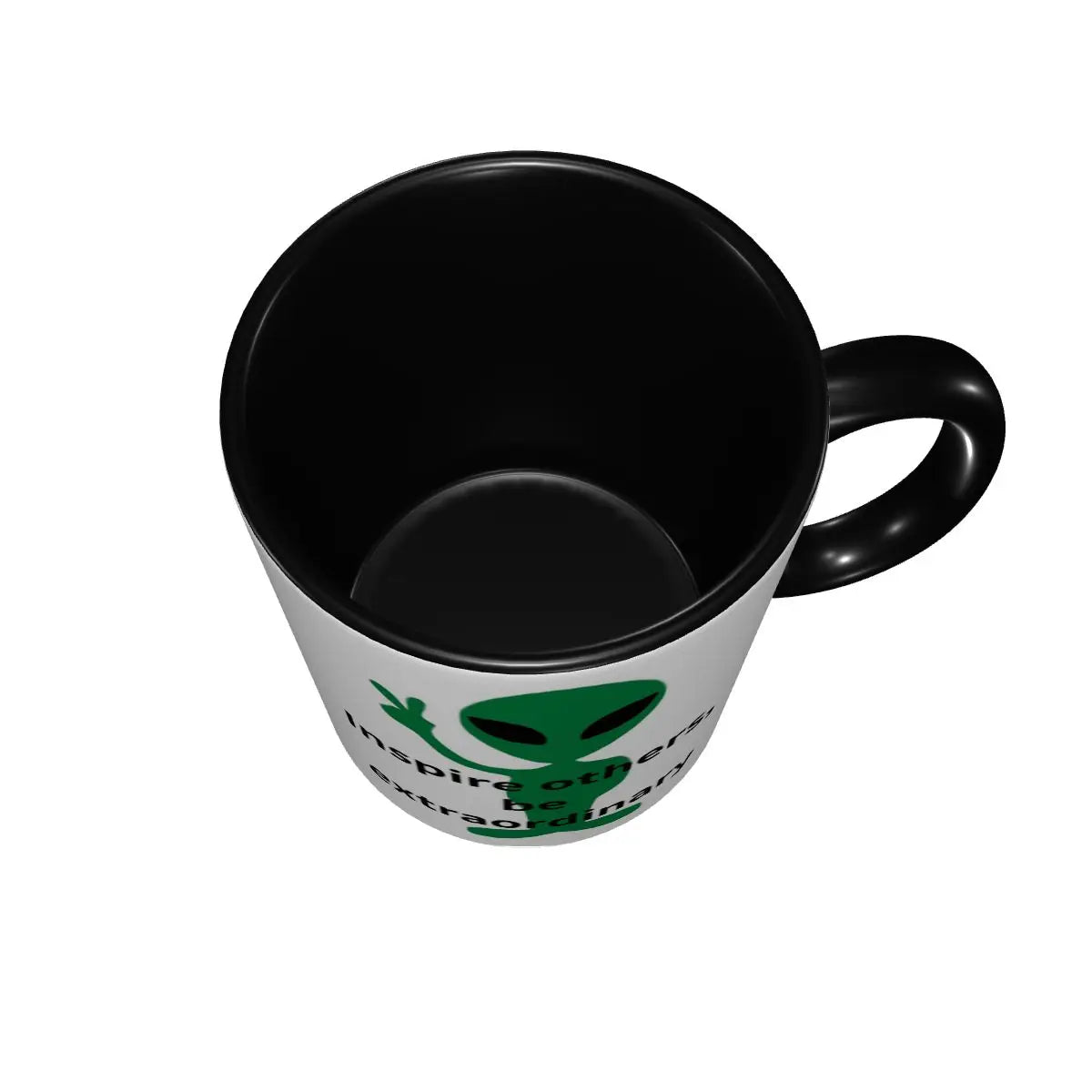 Extraordinary Alien Inspire Others Mug Funny Ceramic Coffee Cups