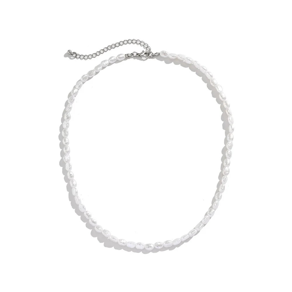 Baroque Alien Pearl Necklace Men's And woman