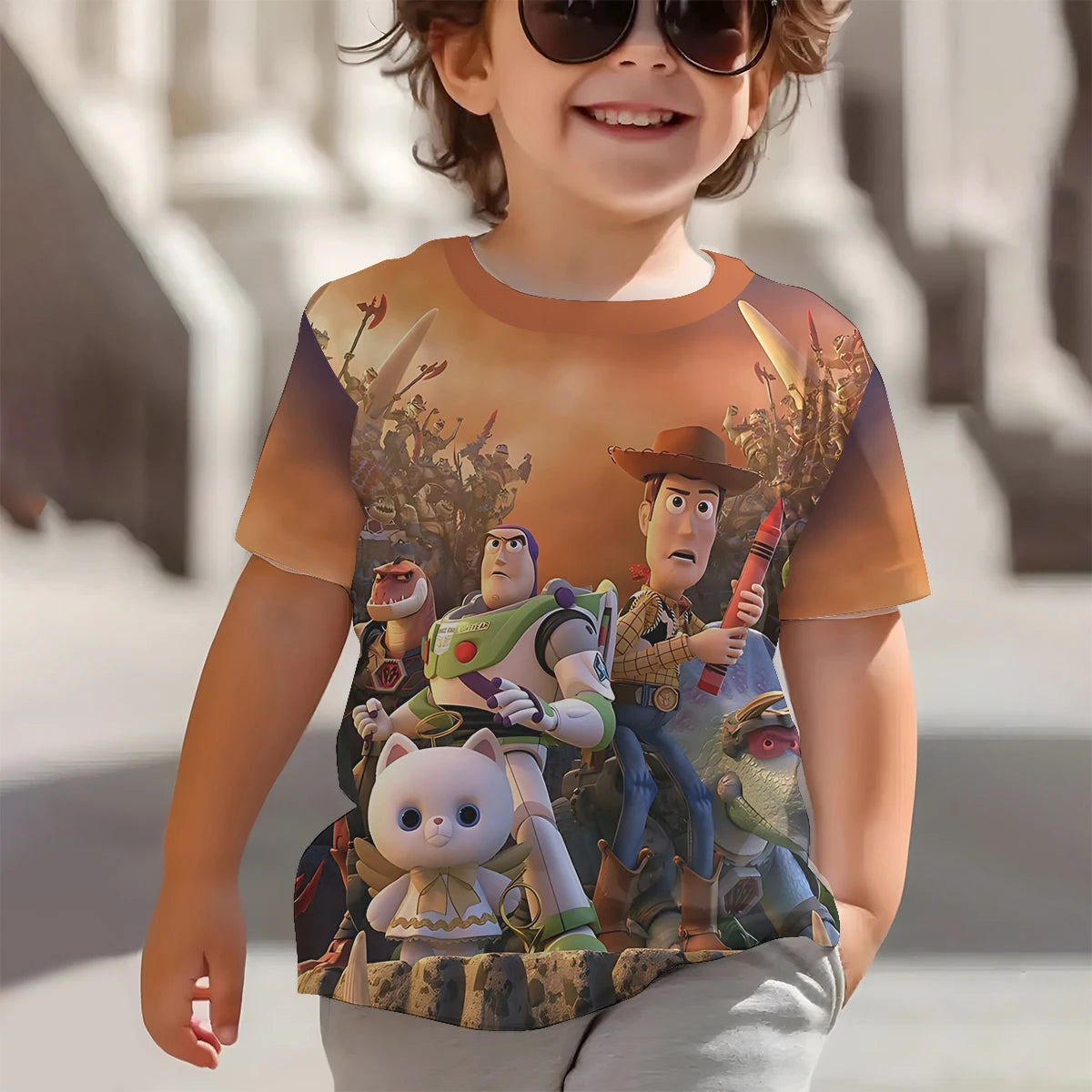 3D Print Toy Story Buzz Lightyear  T-Shirt
