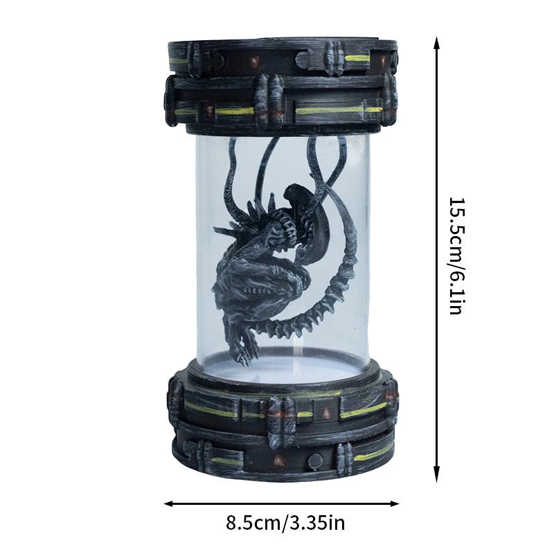 Aliens Glow Jar Xenomorph Specimen Resin Lamp Ornaments